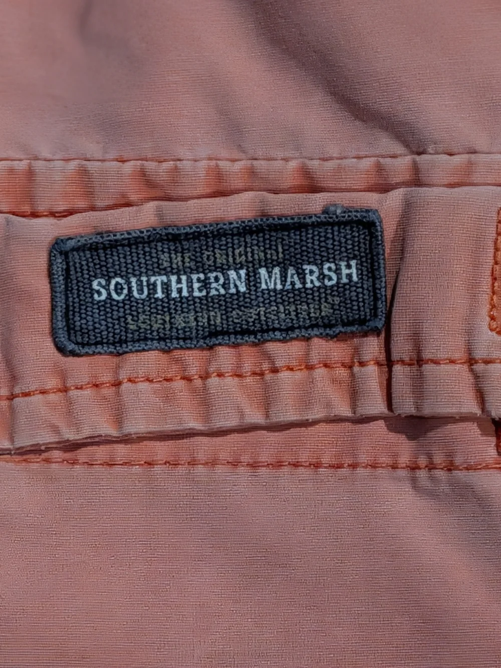 Southern Marsh Coral Pink Men's Swim Trunks